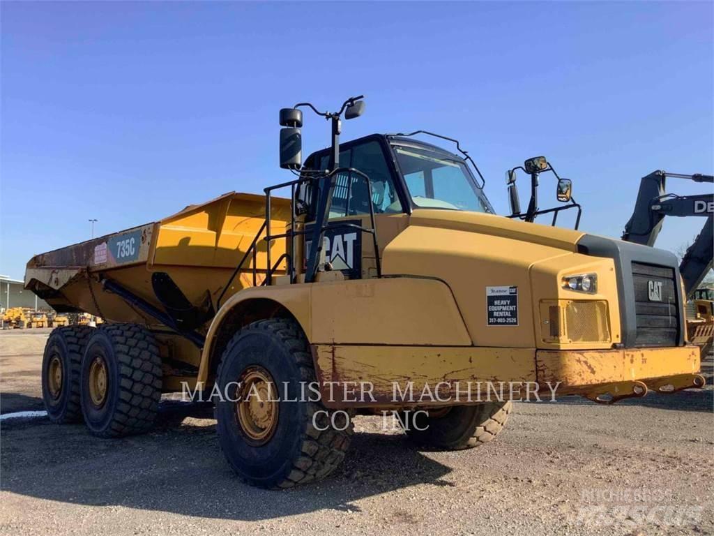 CAT 735C Σπαστό Dump Truck ADT