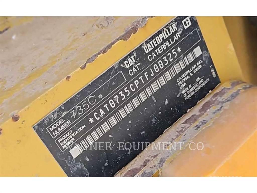 CAT 735C Σπαστό Dump Truck ADT