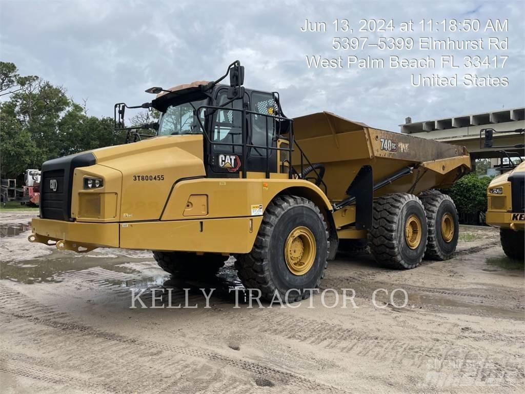 CAT 740 Σπαστό Dump Truck ADT