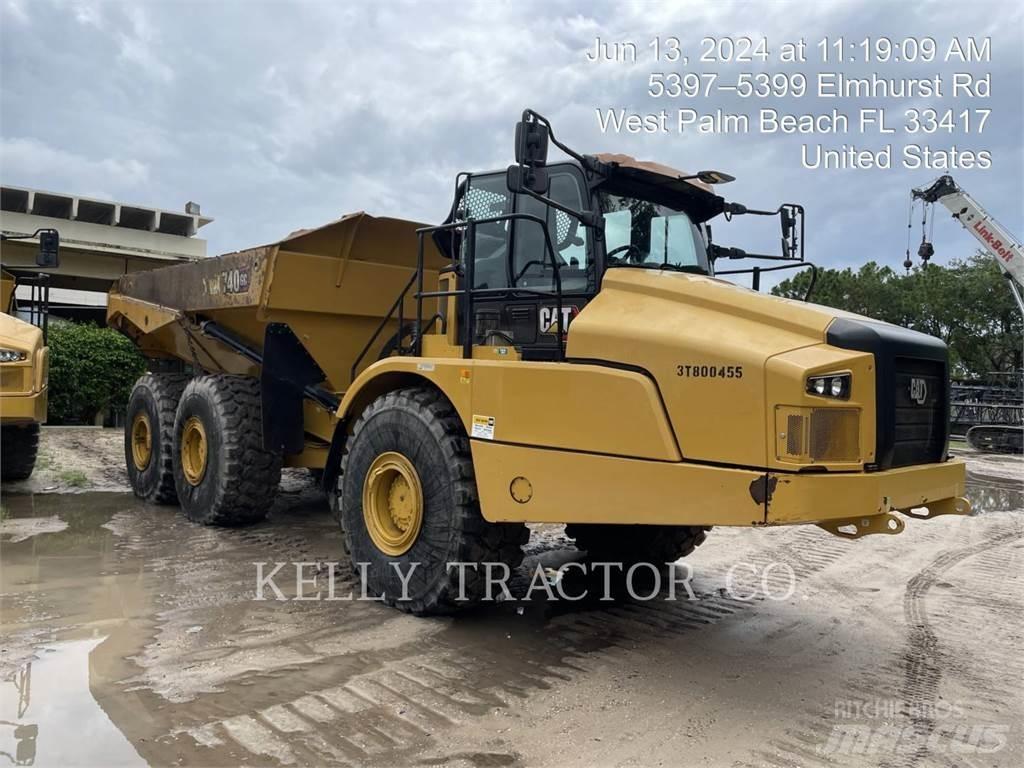 CAT 740 Σπαστό Dump Truck ADT