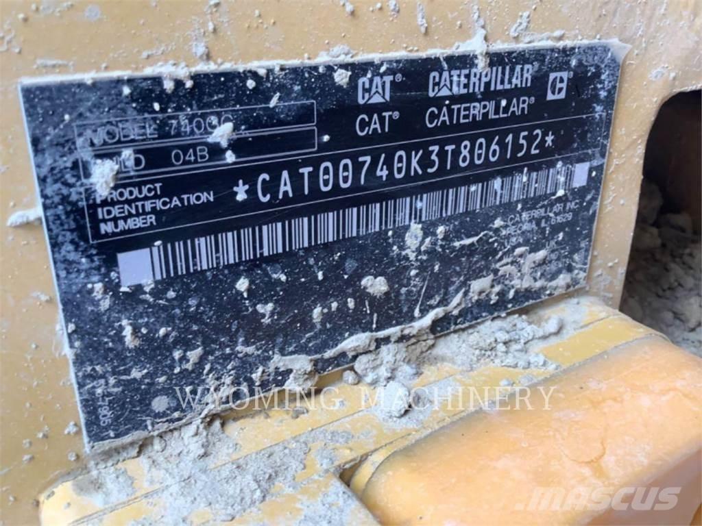 CAT 740 GC Σπαστό Dump Truck ADT