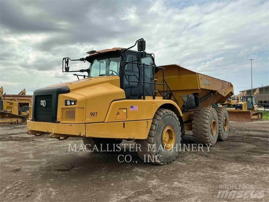 CAT 740 GC Σπαστό Dump Truck ADT