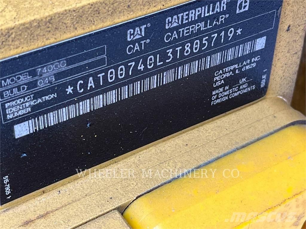 CAT 740 GC TG Σπαστό Dump Truck ADT
