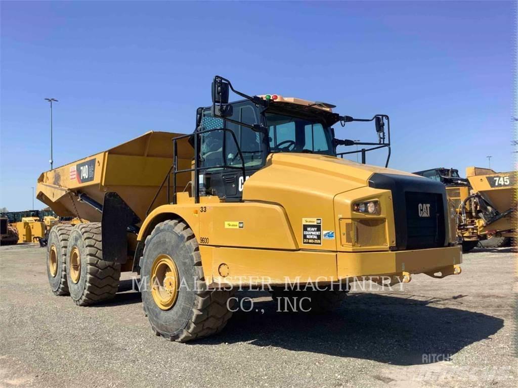 CAT 740GC Σπαστό Dump Truck ADT