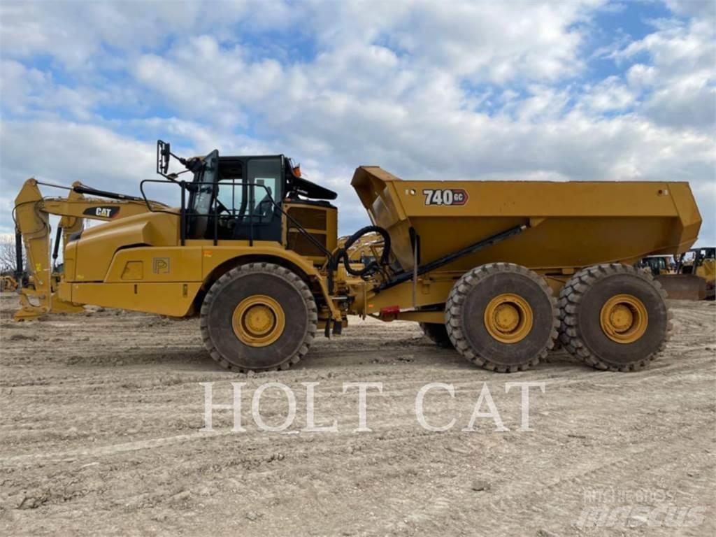 CAT 740GC Σπαστό Dump Truck ADT