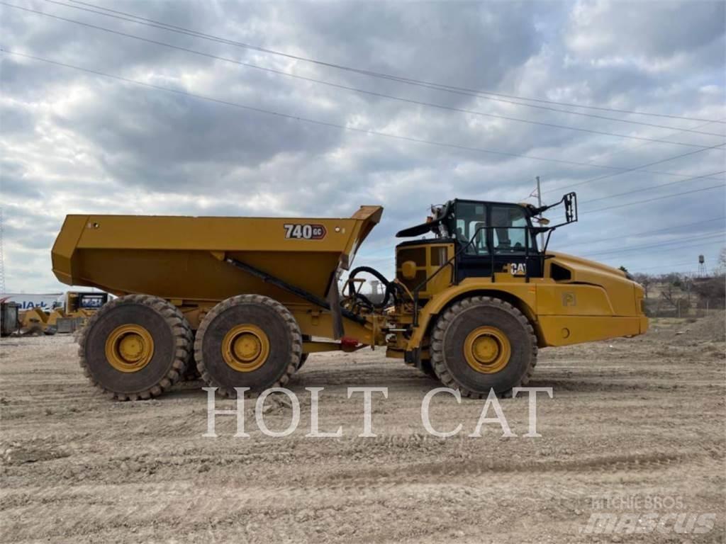 CAT 740GC Σπαστό Dump Truck ADT
