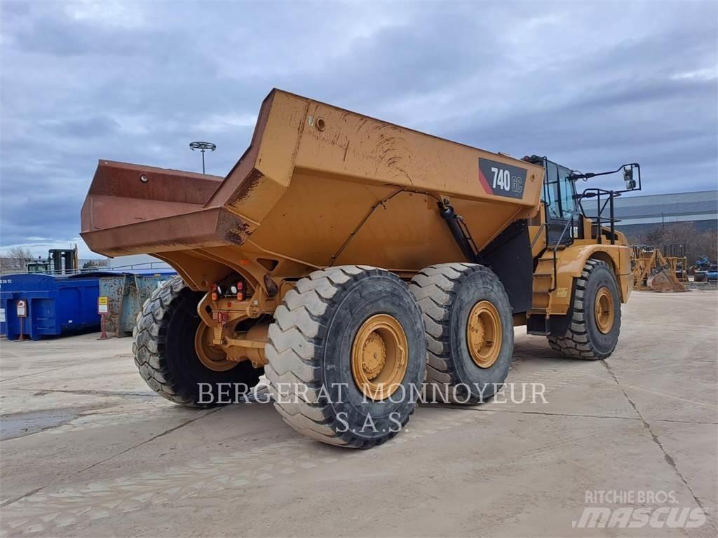 CAT 740GC Σπαστό Dump Truck ADT