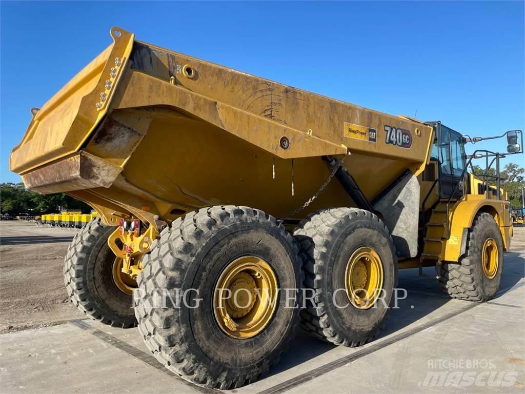 CAT 740GCTG Σπαστό Dump Truck ADT