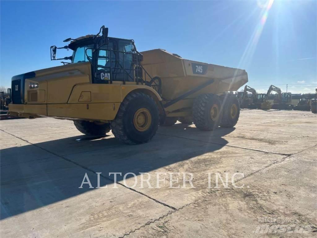 CAT 745 Σπαστό Dump Truck ADT