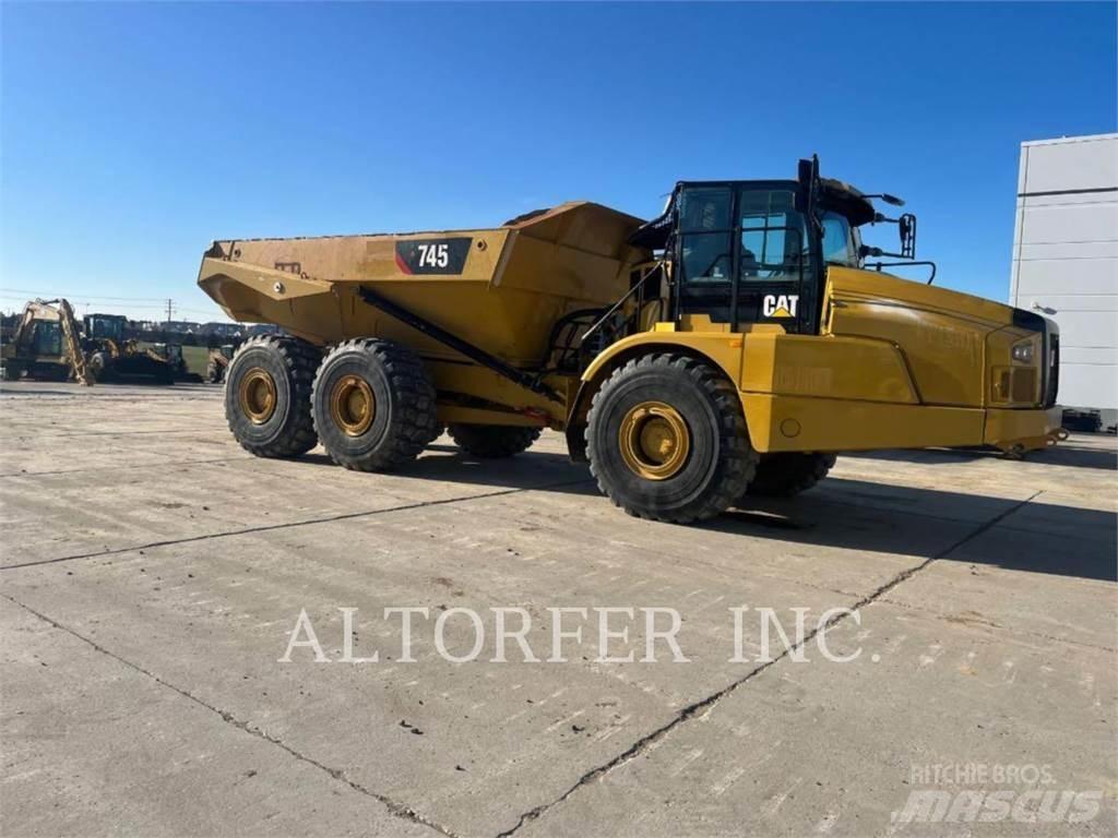 CAT 745 Σπαστό Dump Truck ADT