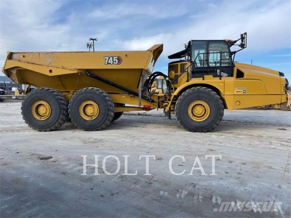 CAT 745 Σπαστό Dump Truck ADT
