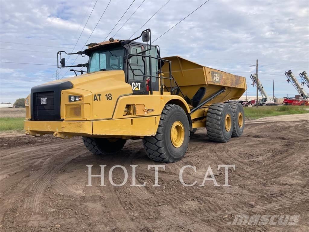 CAT 745 Σπαστό Dump Truck ADT