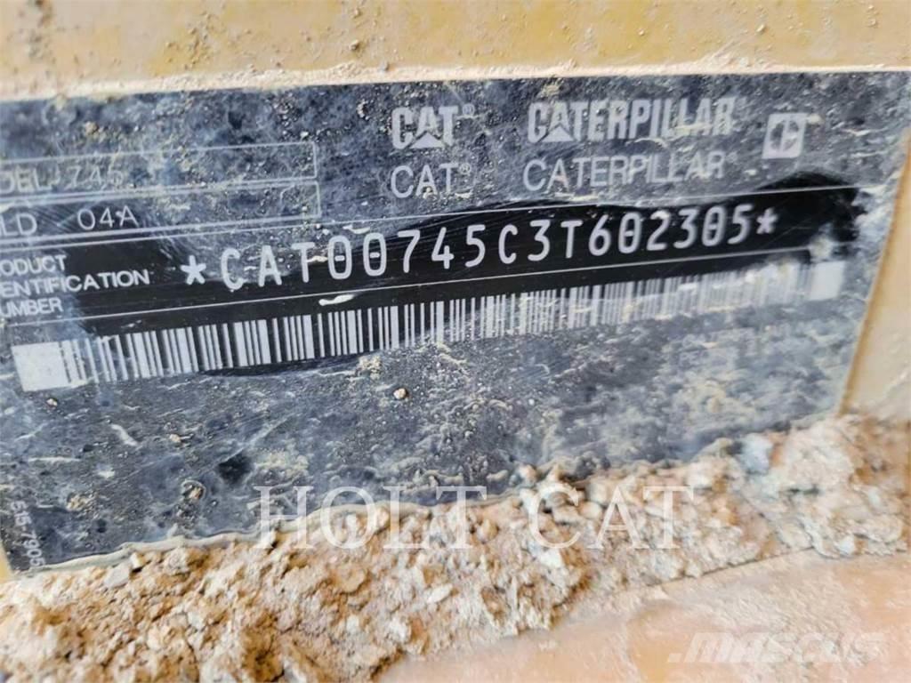 CAT 745 Σπαστό Dump Truck ADT