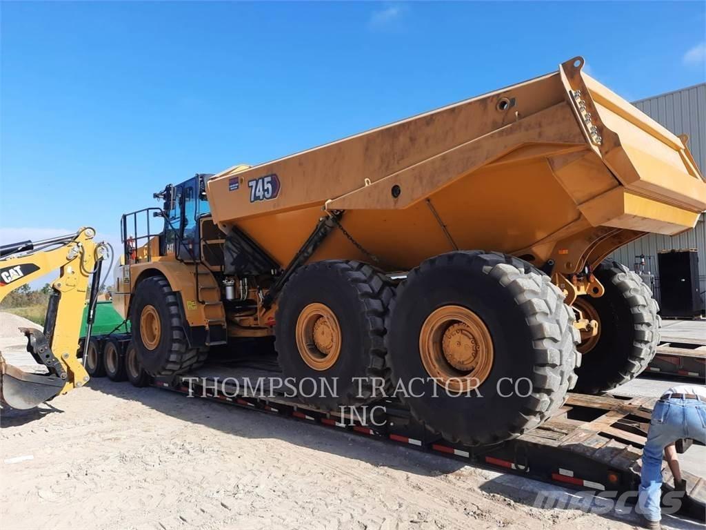 CAT 745 Σπαστό Dump Truck ADT