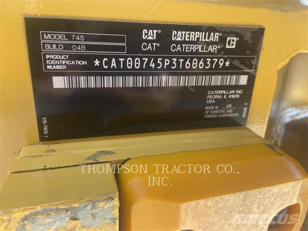CAT 745 Σπαστό Dump Truck ADT