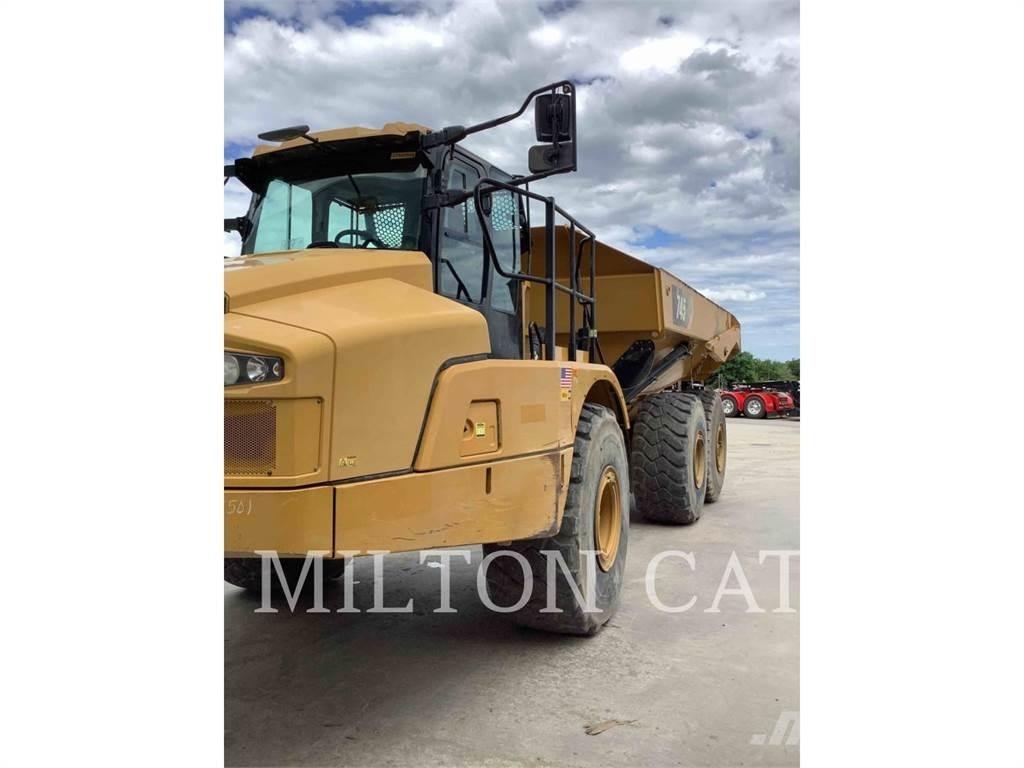 CAT 745 Σπαστό Dump Truck ADT