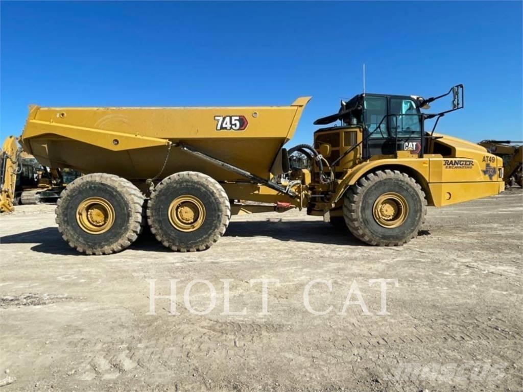 CAT 745 Σπαστό Dump Truck ADT