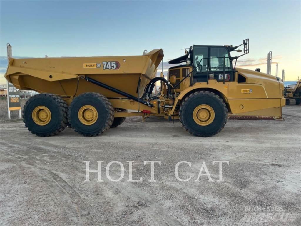 CAT 745 Σπαστό Dump Truck ADT