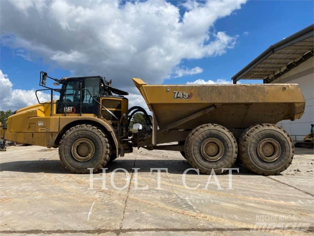 CAT 745 Σπαστό Dump Truck ADT