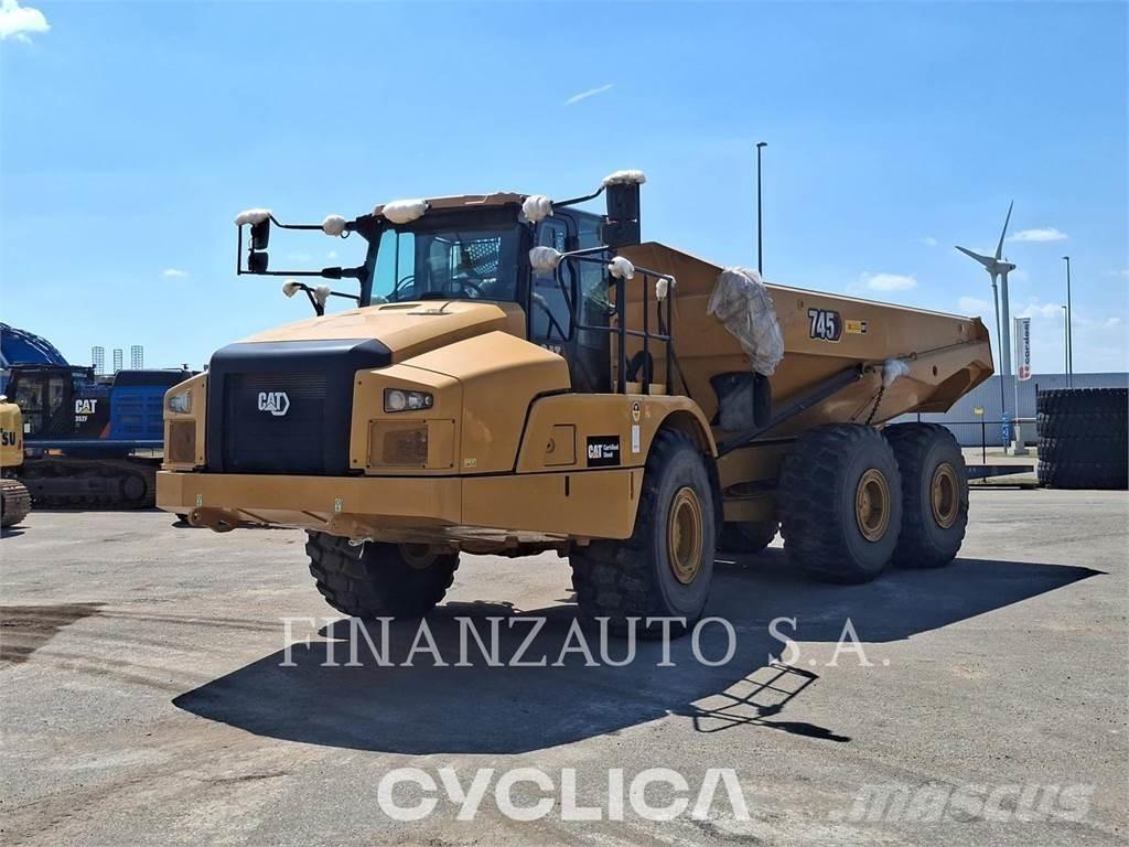 CAT 745 Σπαστό Dump Truck ADT