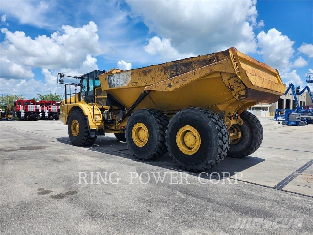 CAT 745 Σπαστό Dump Truck ADT