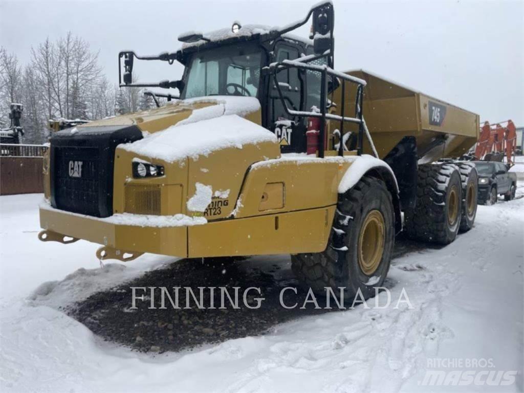 CAT 745 Σπαστό Dump Truck ADT