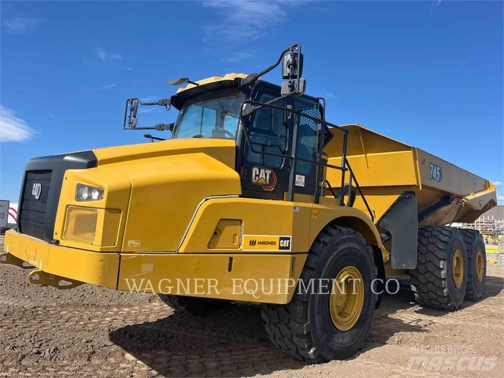 CAT 745 Σπαστό Dump Truck ADT