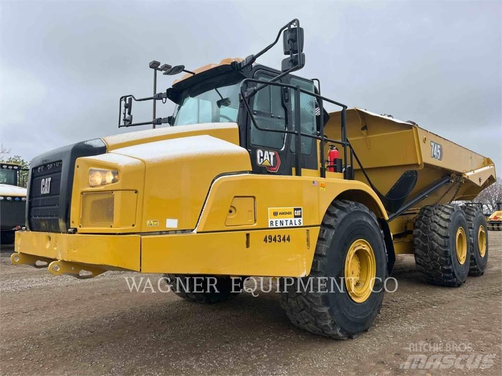 CAT 745 Σπαστό Dump Truck ADT