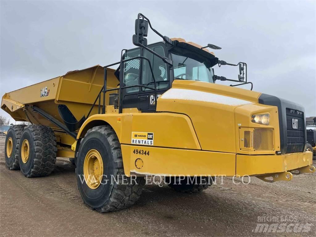 CAT 745 Σπαστό Dump Truck ADT