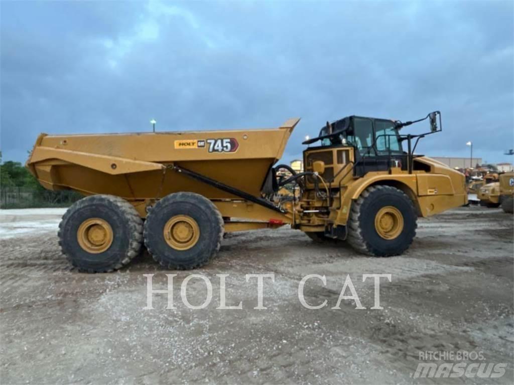 CAT 745 Σπαστό Dump Truck ADT