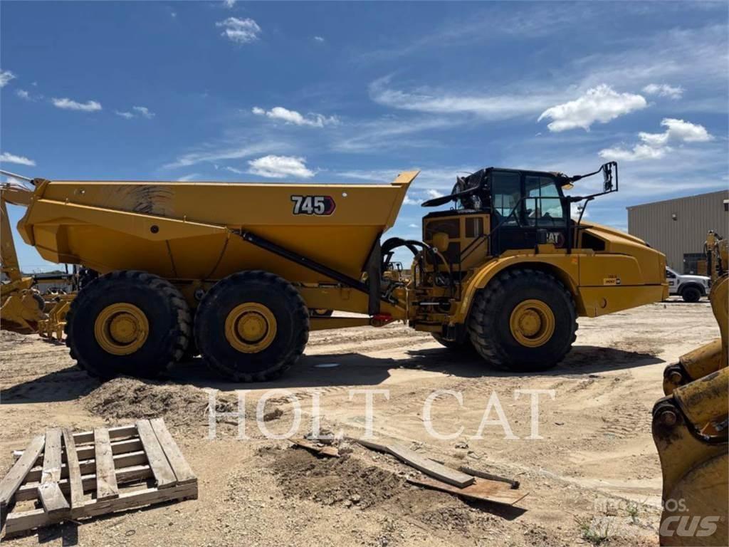 CAT 745 Σπαστό Dump Truck ADT
