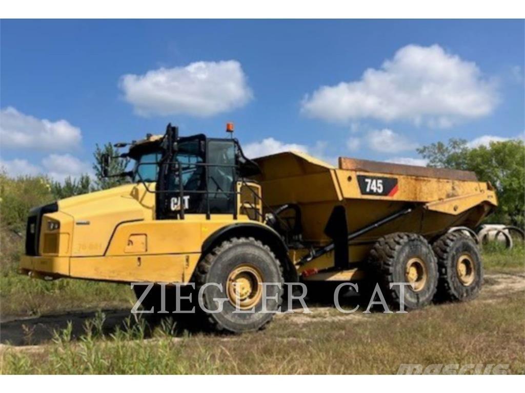 CAT 745 Σπαστό Dump Truck ADT