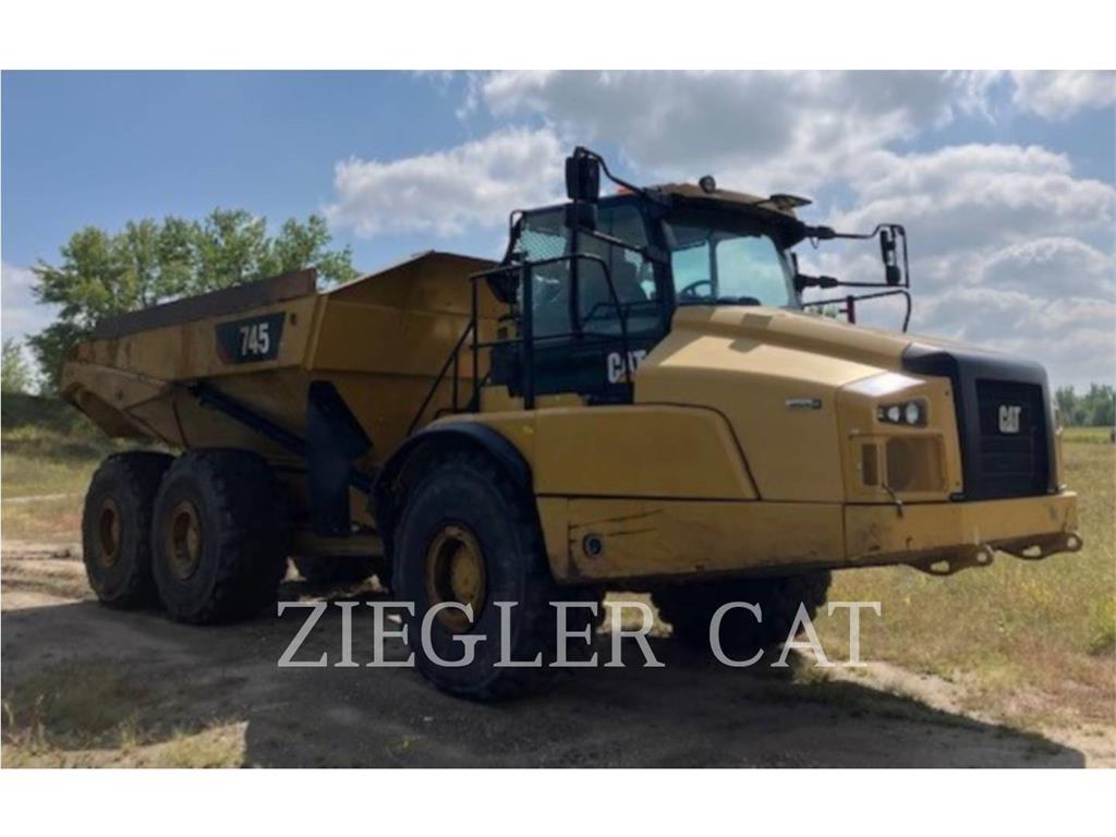 CAT 745 Σπαστό Dump Truck ADT