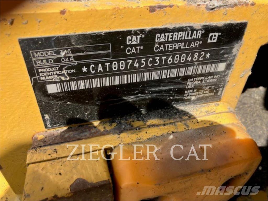 CAT 745 Σπαστό Dump Truck ADT