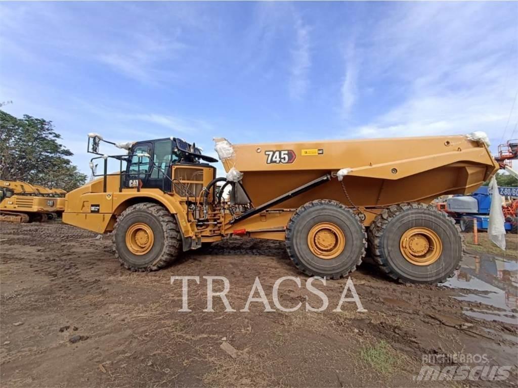 CAT 745 Σπαστό Dump Truck ADT