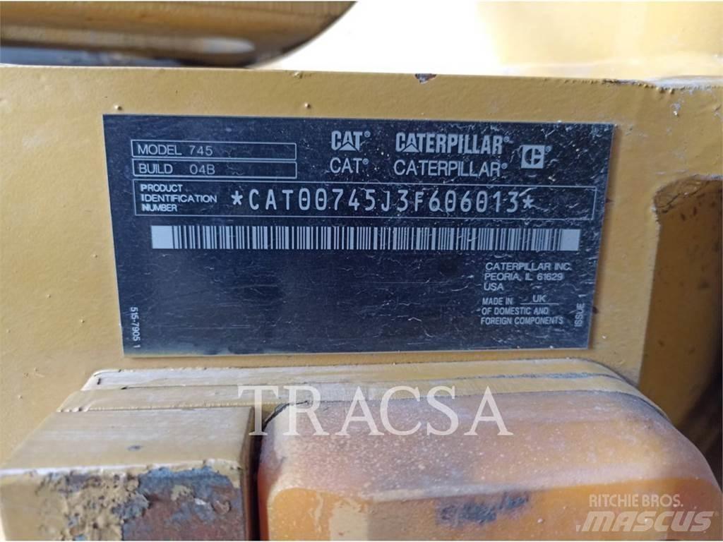 CAT 745 Σπαστό Dump Truck ADT