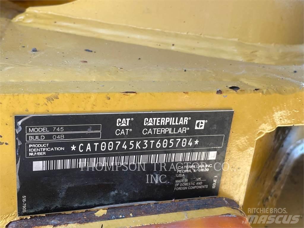 CAT 745 Σπαστό Dump Truck ADT