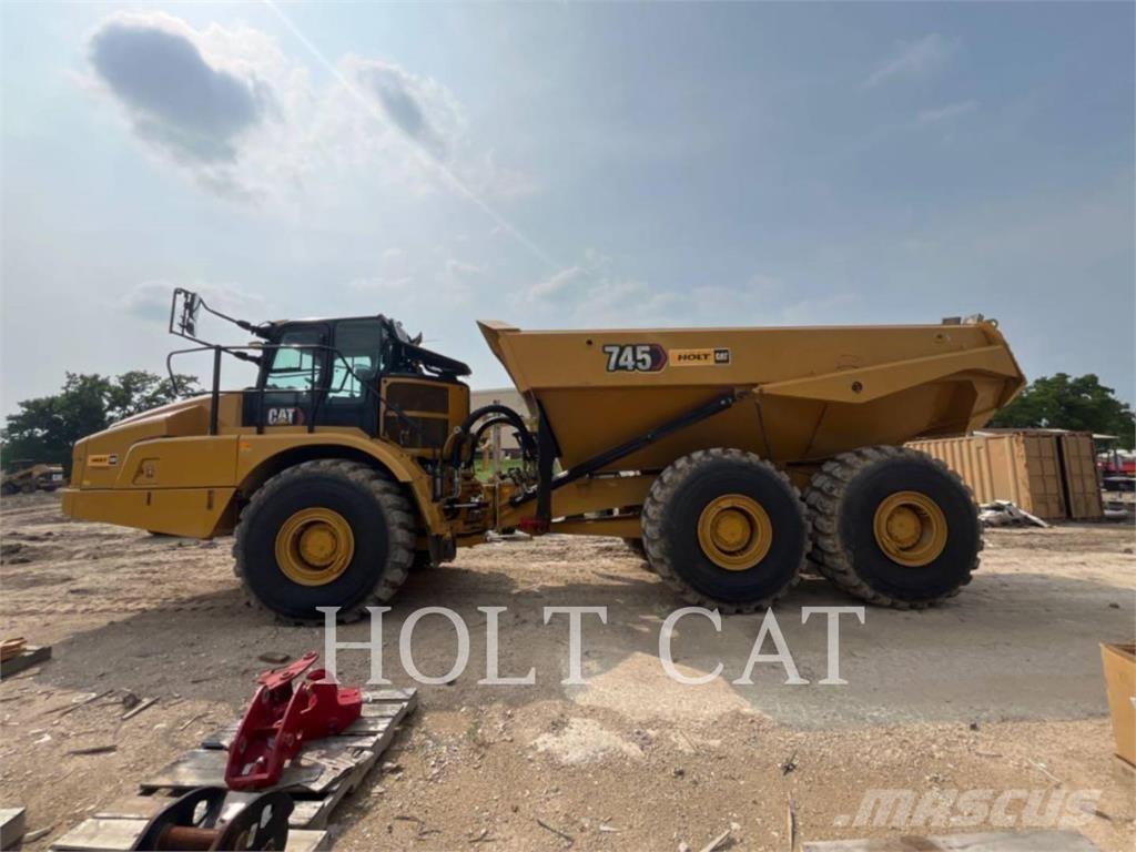 CAT 745 Σπαστό Dump Truck ADT