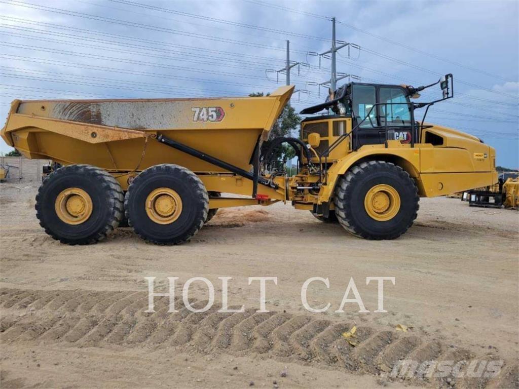 CAT 745 Σπαστό Dump Truck ADT
