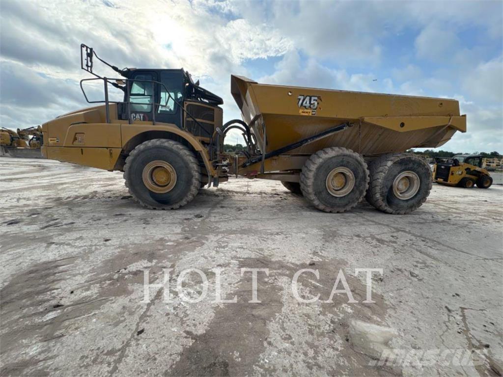 CAT 745 Σπαστό Dump Truck ADT