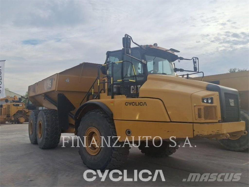 CAT 745 Σπαστό Dump Truck ADT