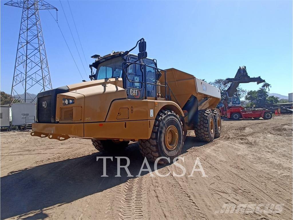 CAT 745 Σπαστό Dump Truck ADT