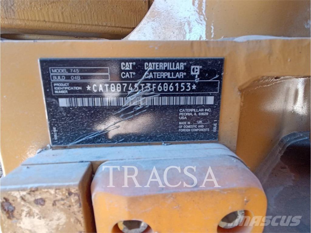 CAT 745 Σπαστό Dump Truck ADT