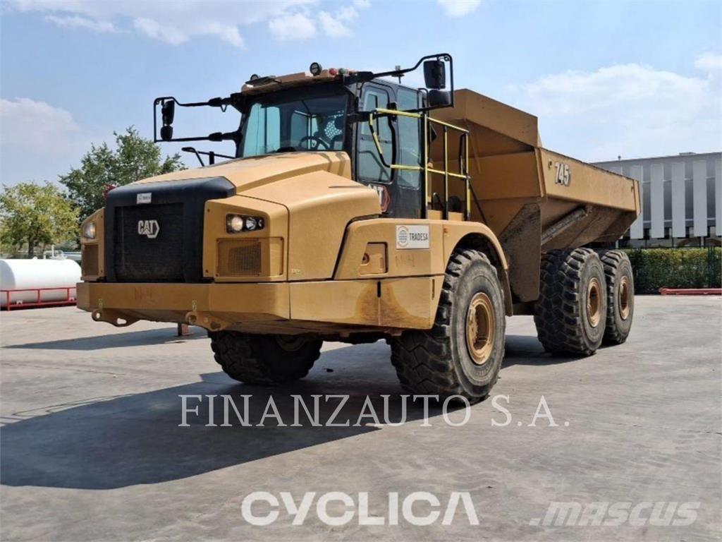 CAT 745 Σπαστό Dump Truck ADT