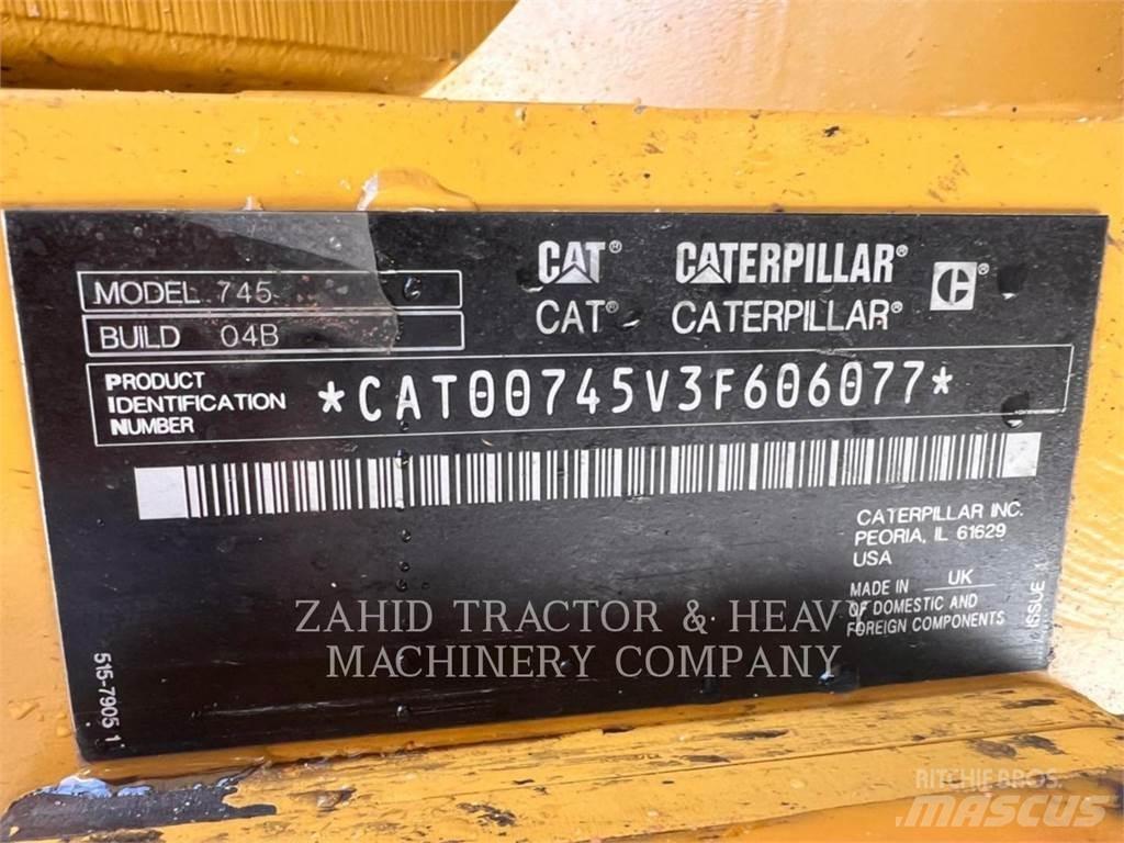 CAT 745-04LRC Σπαστό Dump Truck ADT