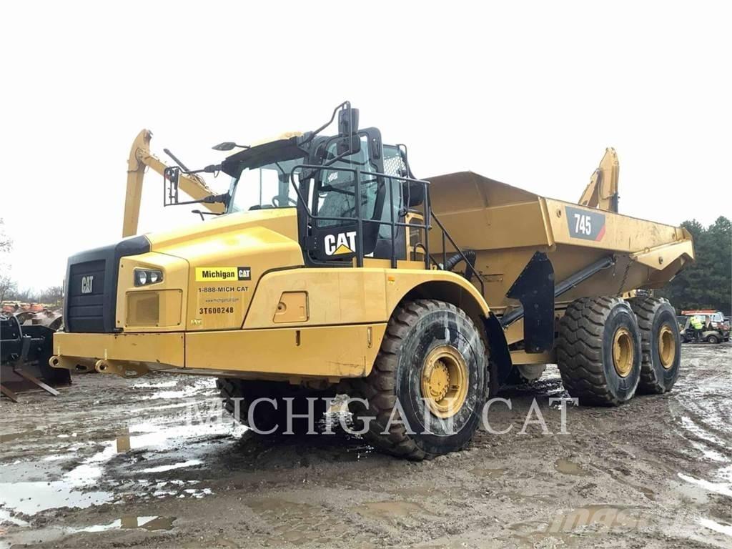 CAT 745 T Σπαστό Dump Truck ADT