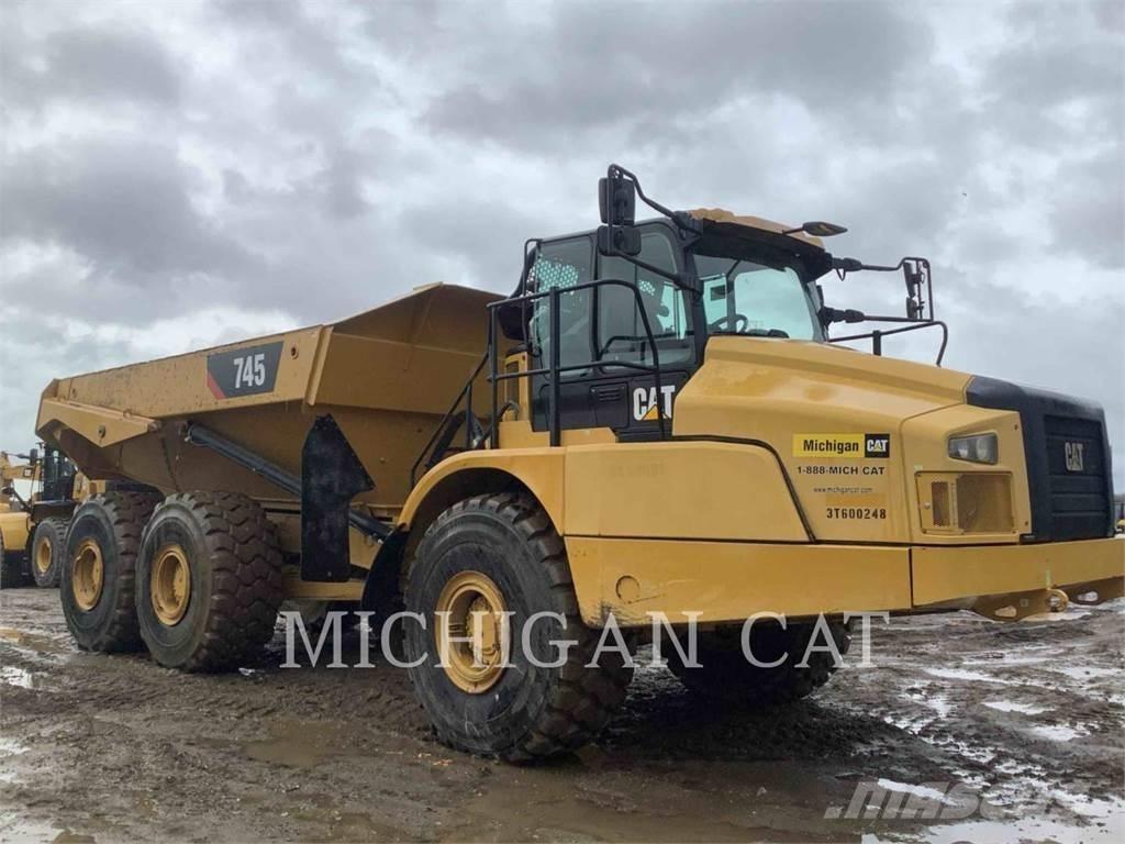 CAT 745 T Σπαστό Dump Truck ADT