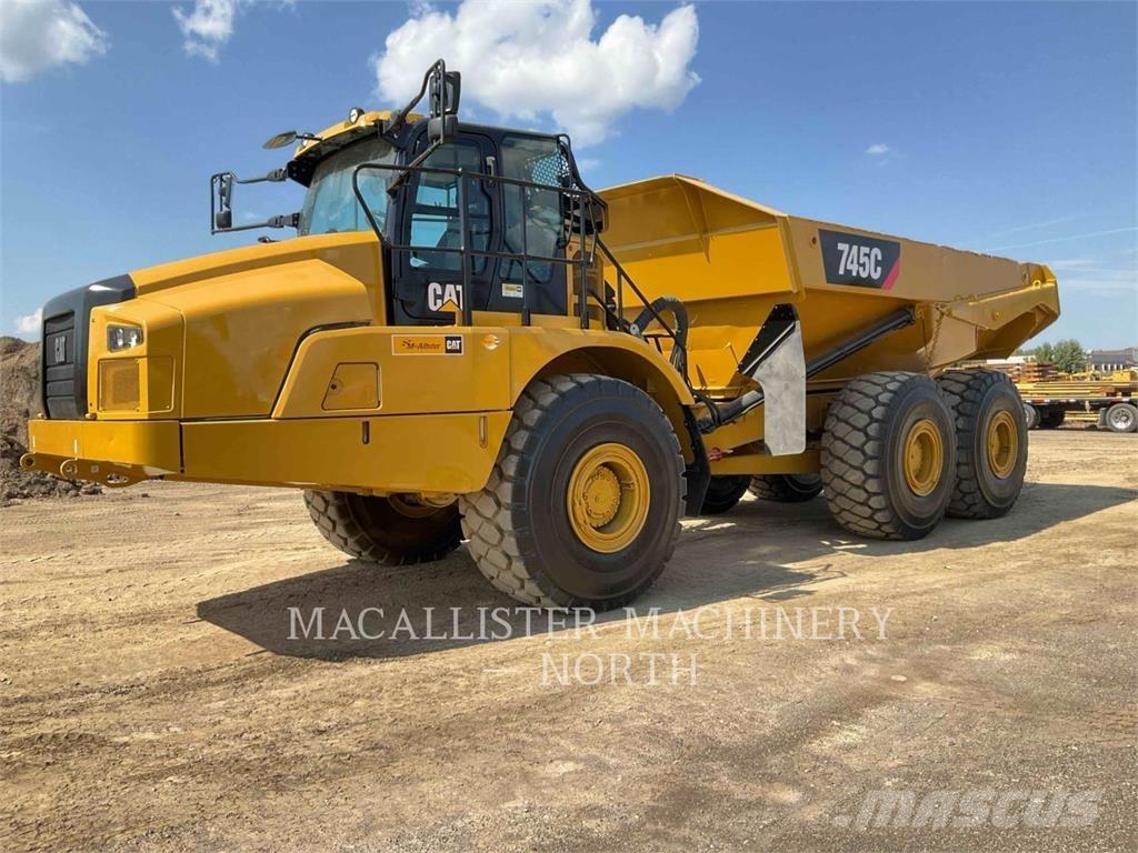 CAT 745 T Σπαστό Dump Truck ADT