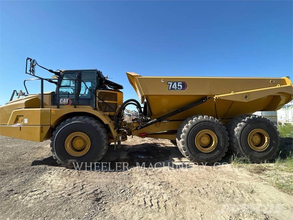 CAT 745 TG Σπαστό Dump Truck ADT