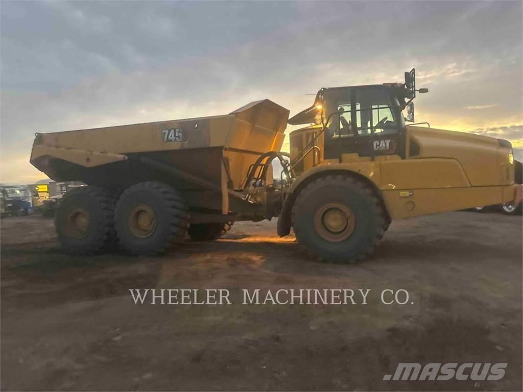 CAT 745 TG Σπαστό Dump Truck ADT
